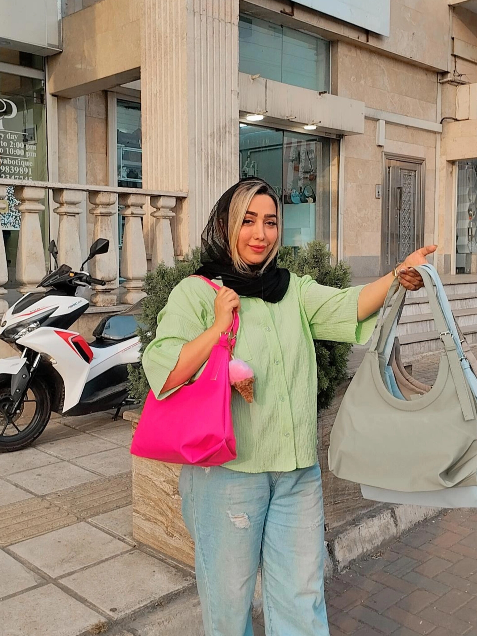 کیف نانسی در رنگهای خاص و شاد
